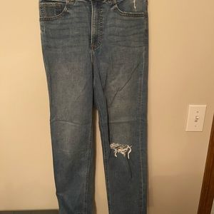 Express mom jeans